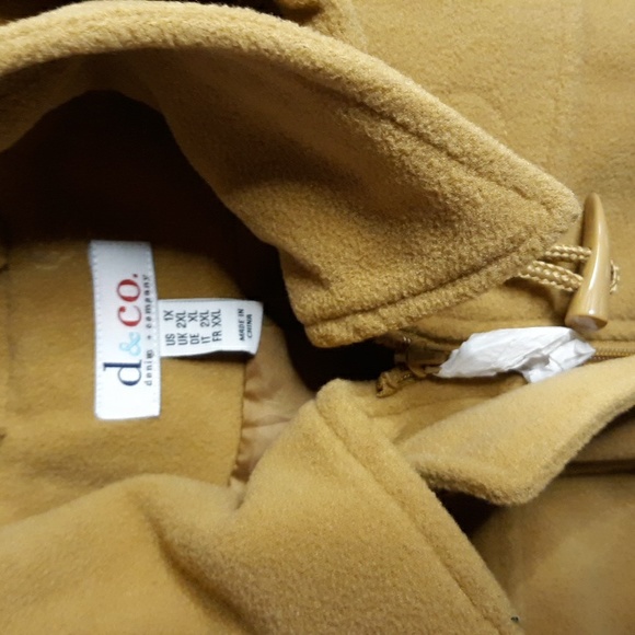 Denim & Co Camel Color Jacket/Coat from QVC - Picture 4 of 8